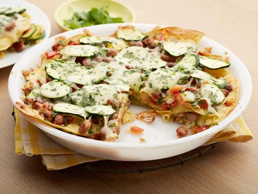 Food Network's Mexican Layered Bean Casserole