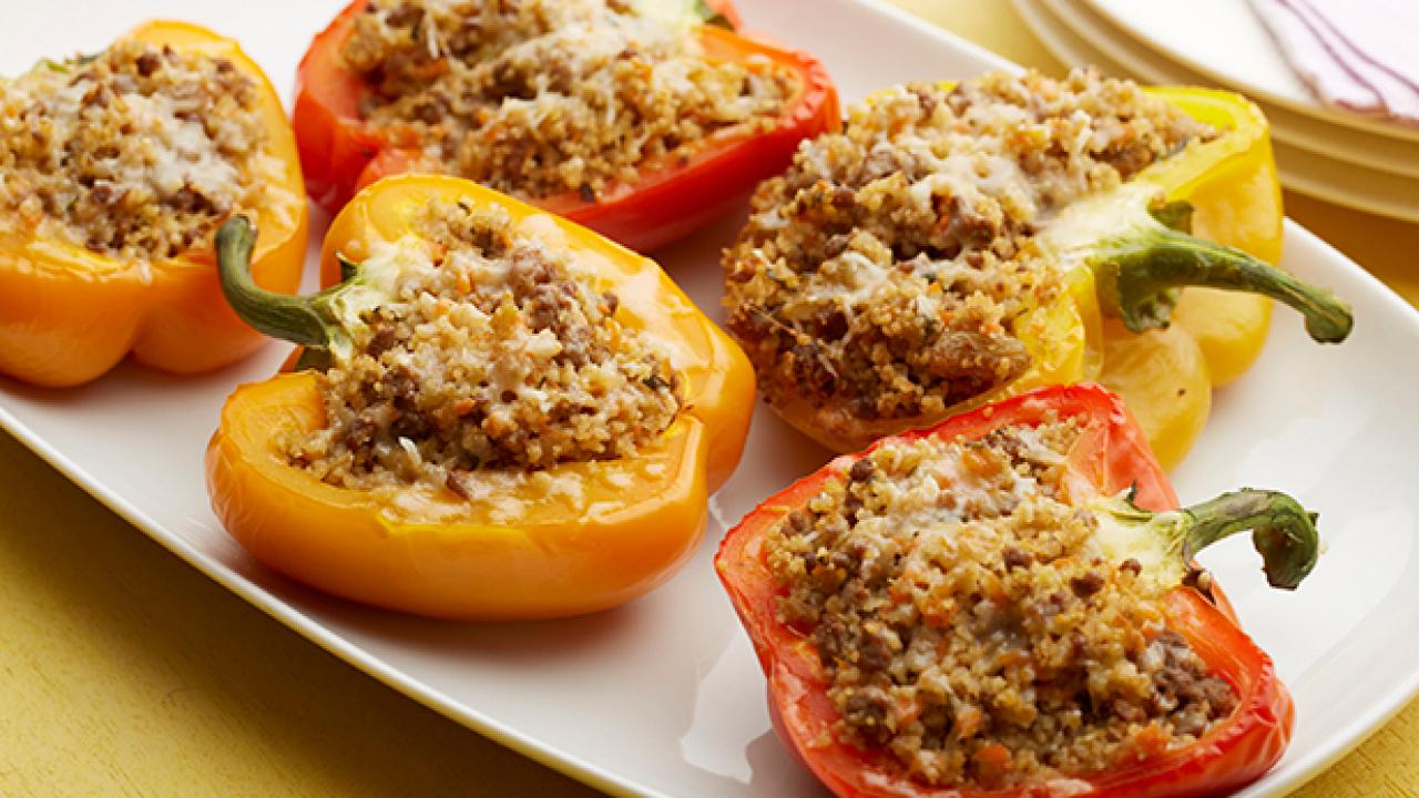 Sweet and Sour Stuffed Peppers