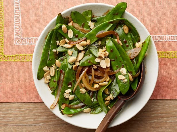 Food Network's Kung Pao Snow Peas