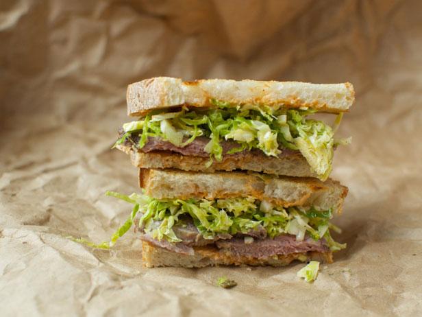 Roasted Leg of Lamb Sandwich - The Weekender