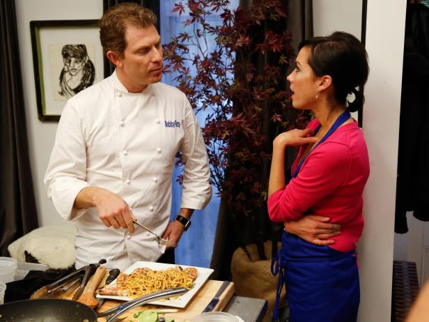 Chef Bobby Flay and Carrie Lee Riggins