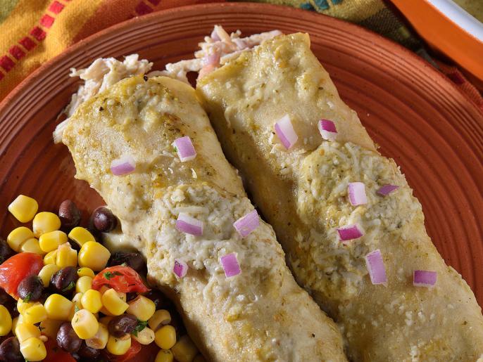 Creamy Enchiladas Verdes Recipe Food Network