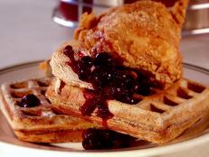 <p>The three innovative female chefs that run this Brooklyn establishment are pumping out classic American cuisine with a Southern spin. Guy loved the savory buckwheat waffles and fried chicken, which were light and crisp. He also devoured the addictive Pecan Crunch Donut coated with homemade toffee.</p>