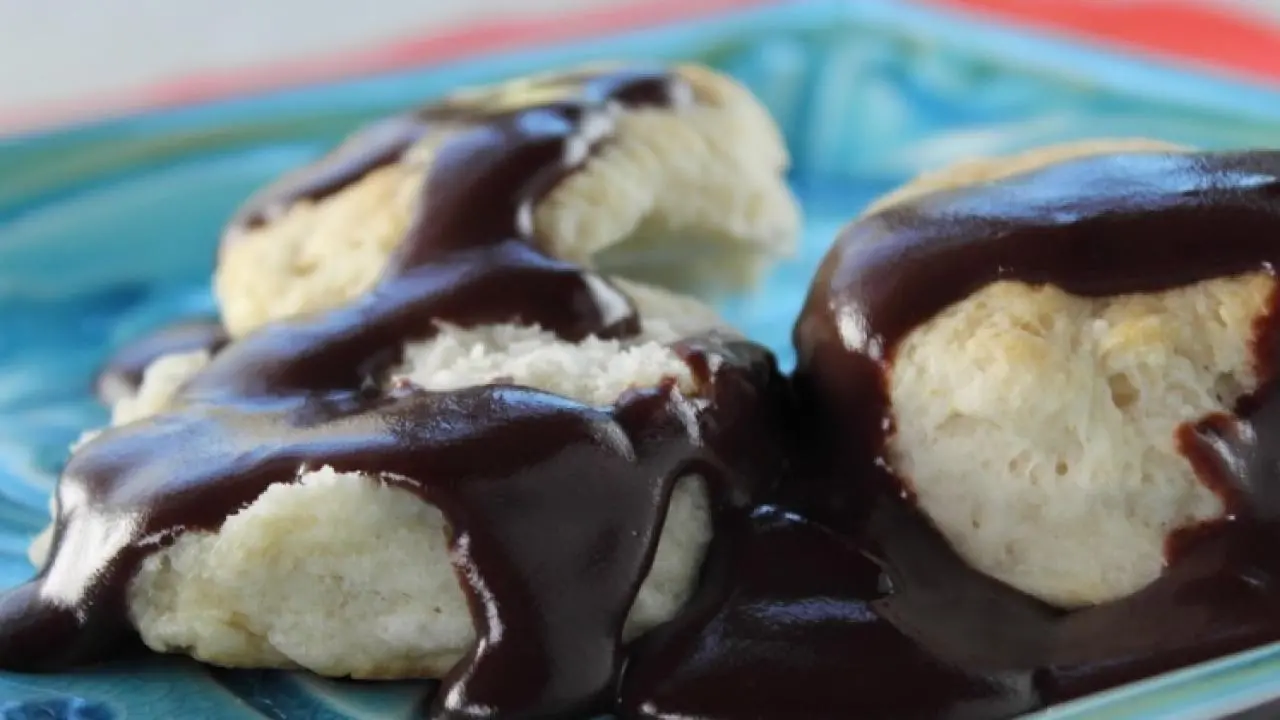 Biscuits and Chocolate Gravy