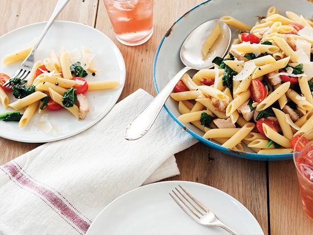 Chicken Pasta Florentine, as seen on Food Network's The Pioneer Woman.
