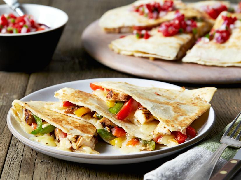 Chicken Quesadillas Recipe Ree Drummond Food Network 0928