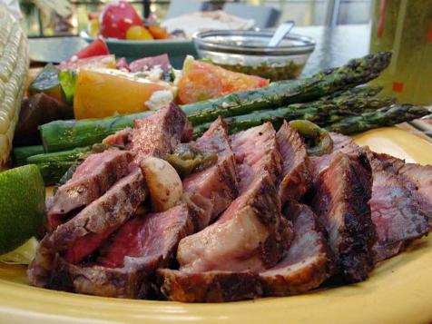 Gaucho Steaks with Chimichurri Vinaigrette