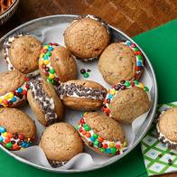 Chocolate Chip Cookie Ice Cream Sandwiches from The Pioneer Woman