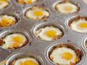 Baked Eggs in Hash Brown Cups, as seen on Food Network's The Pioneer Woman.