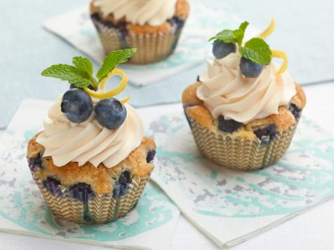 Missy's Lemon and Blueberry Cupcakes