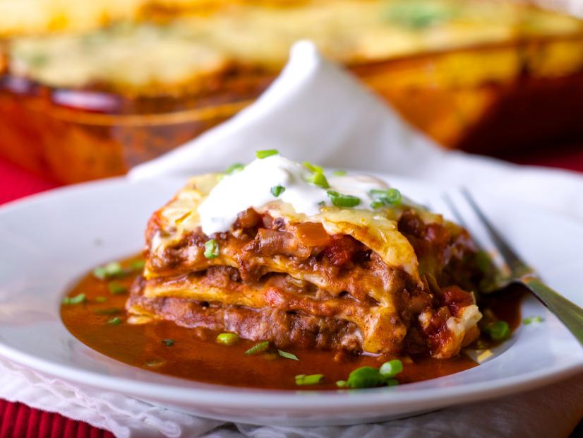 ORTEGA® Mexican Lasagna Recipe | Food Network