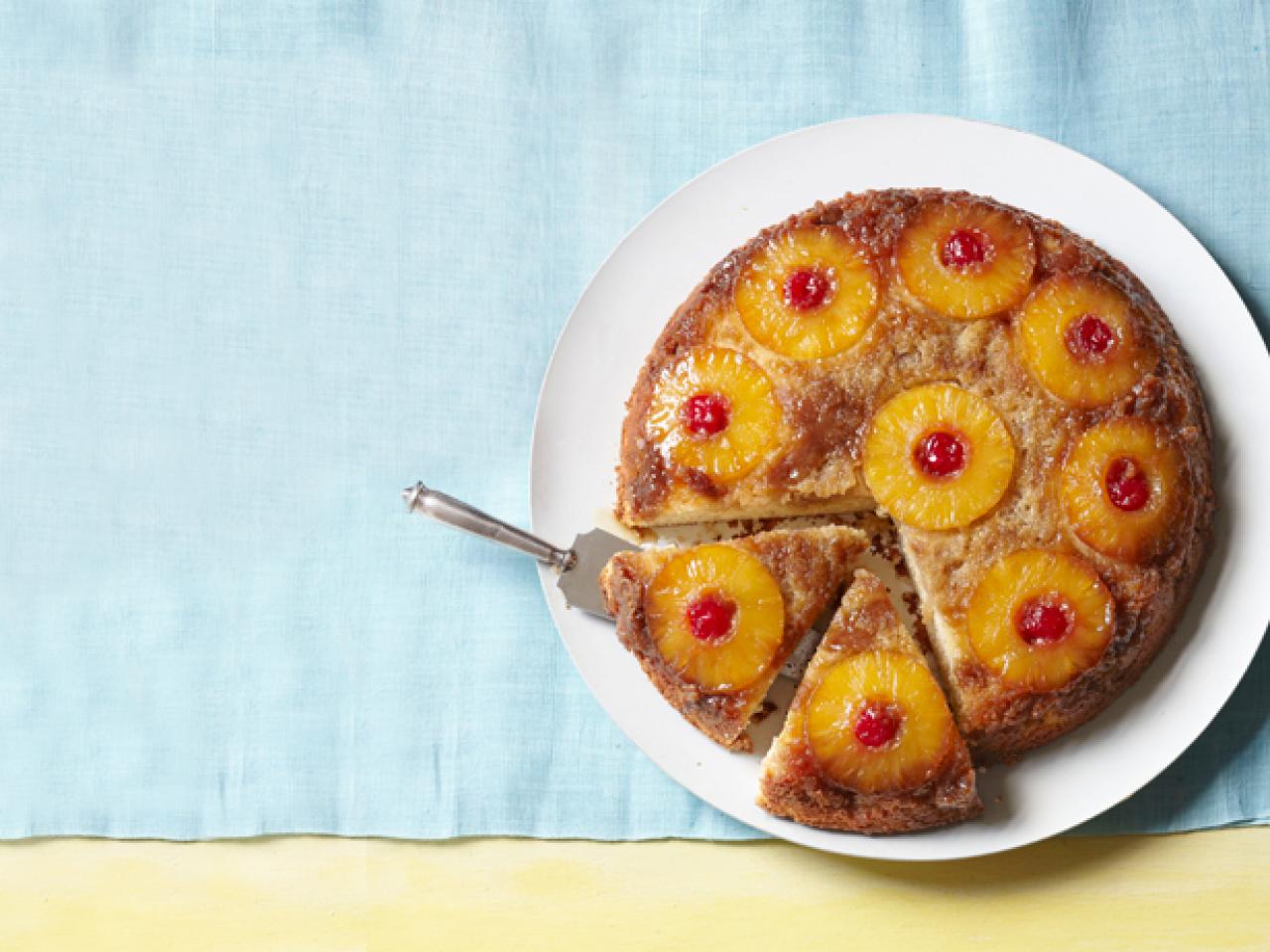 Coconut Pineapple Upside-Down Cake (video) - Tatyanas Everyday Food