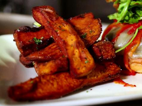 Roasted Sweet Potato Wedges