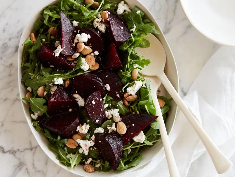Ina Garten’s Balsamic Roasted Beet Salad.