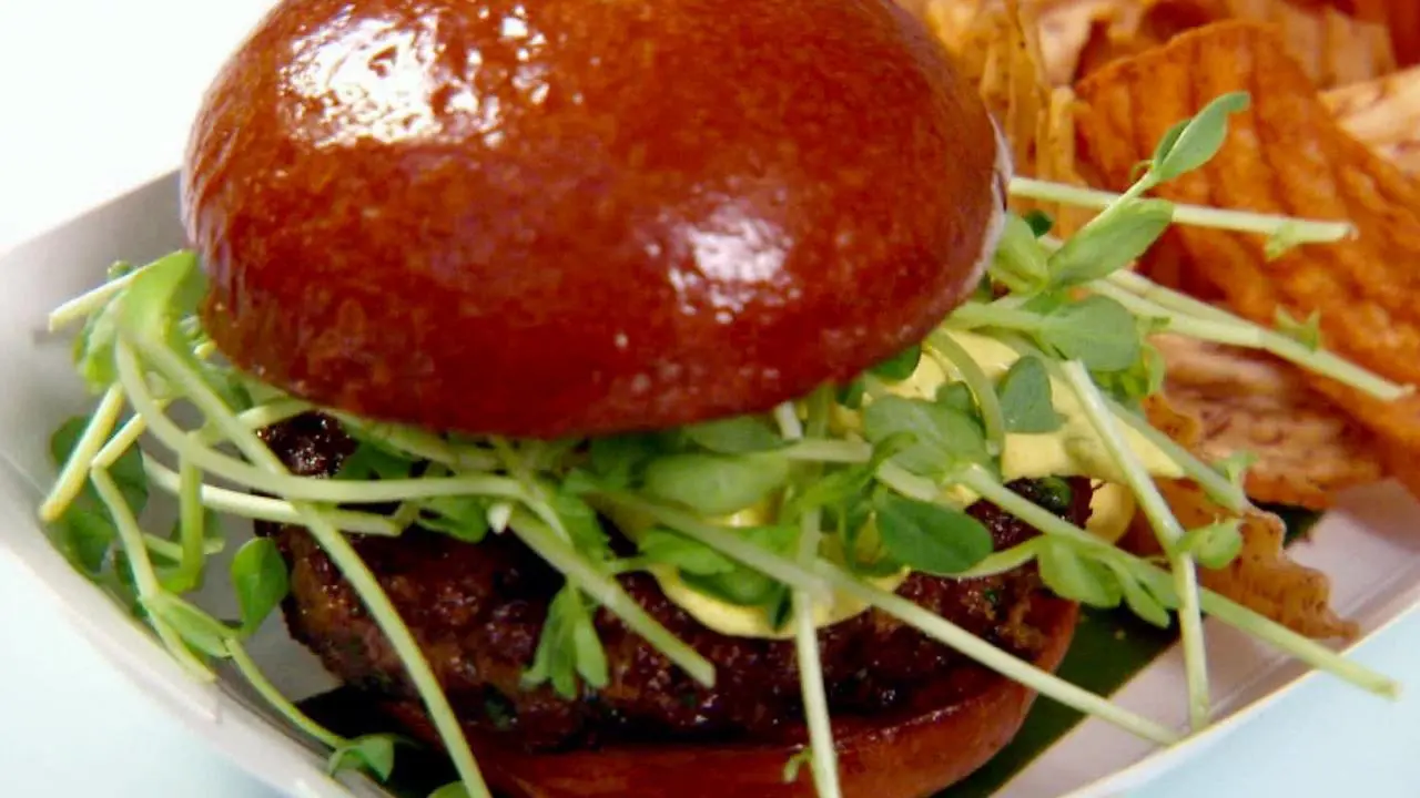 California Greek Lamb Burgers