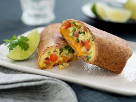 Toasted Breakfast Burritos