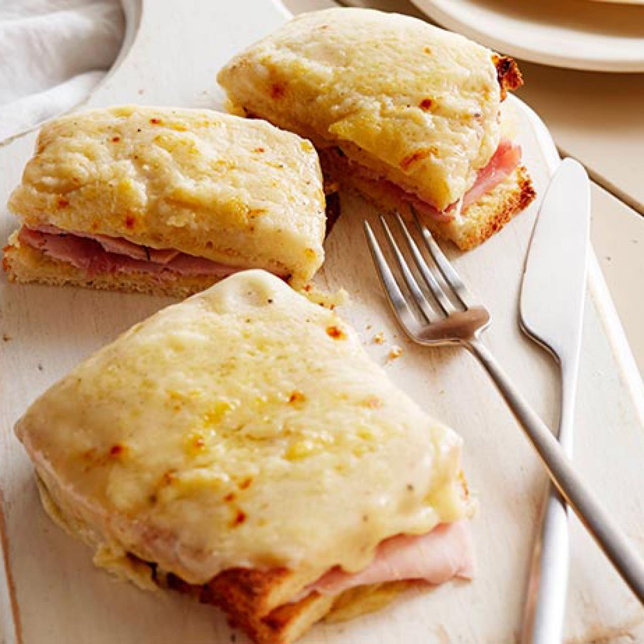 Croque Monsieur (French Ham and Grilled Cheese Sandwich) - Mon Petit Four®
