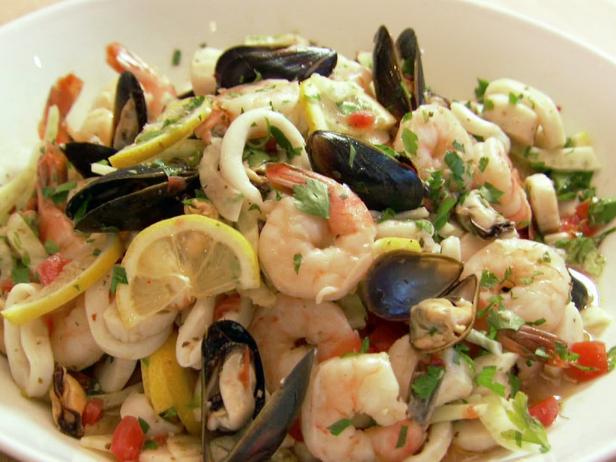 Italian Seafood Salad Recipe Ina Garten Food Network