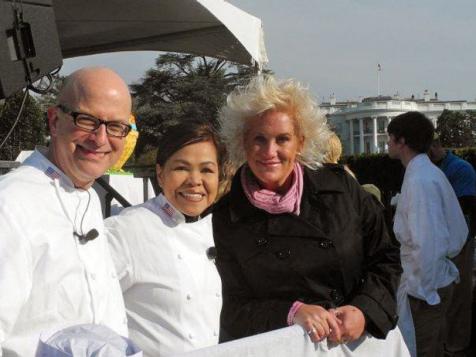 Anne Burrell Goes To The White House Fn Dish Behind The Scenes