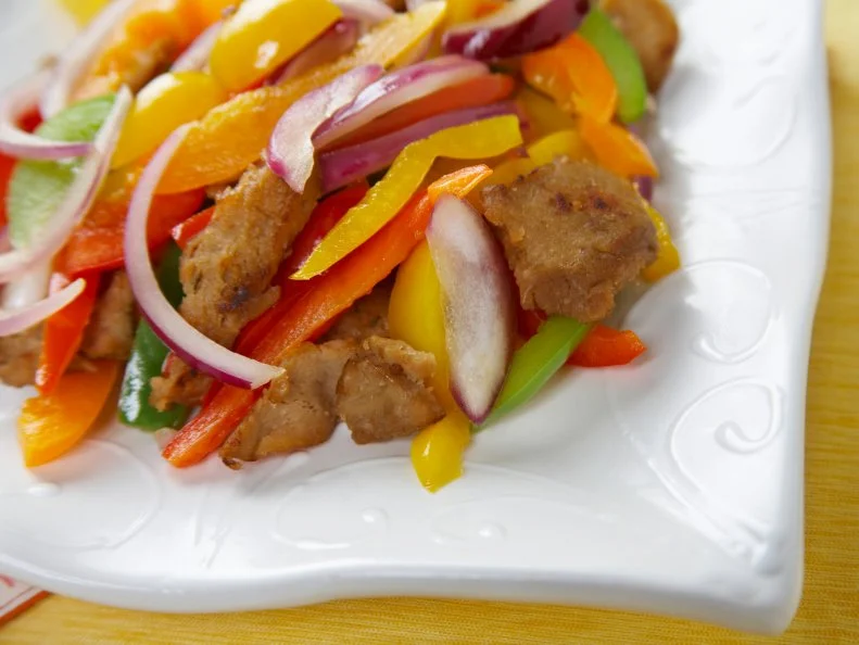 Seitan stir-fry