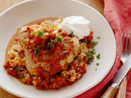 Chicken and Rice Paprikash