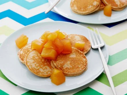 Cinnamon-Oatmeal Pancakes