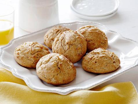 Honeyed Whole-Grain Drop Biscuits