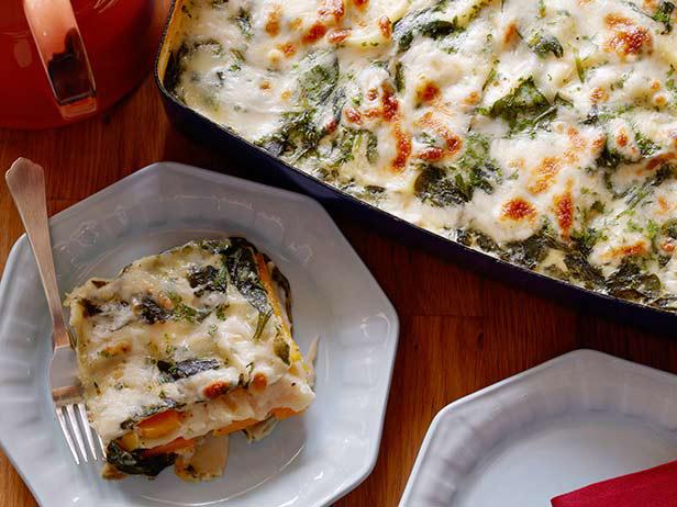 Squash and Spinach Lasagna