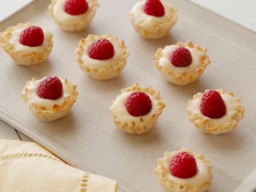 Raspberry Vanilla Tartlets Recipe | Food Network Kitchen | Food Network