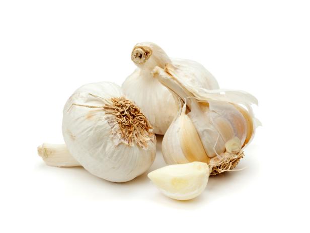 garlic bulbs and clove