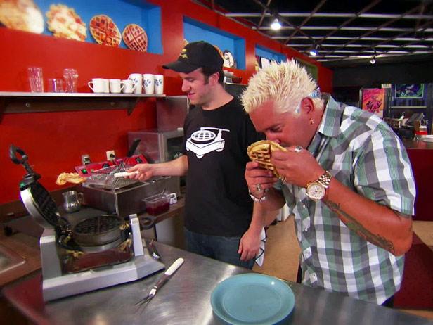 Guy Fieri on Diners, Drive-Ins and Dives