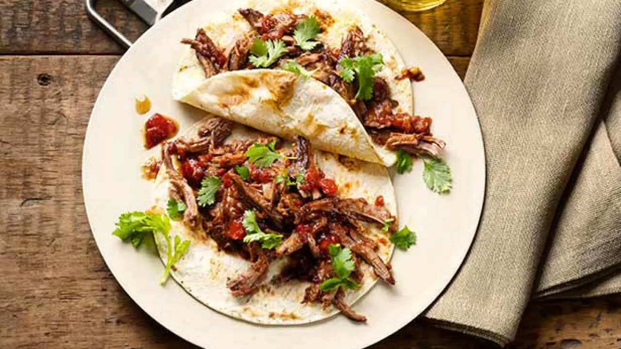 Hearty Mexican lamb tacos