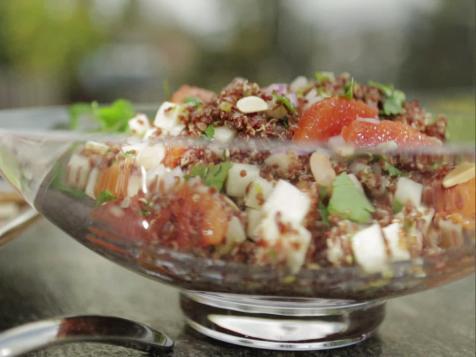 Red Quinoa and Citrus Salad