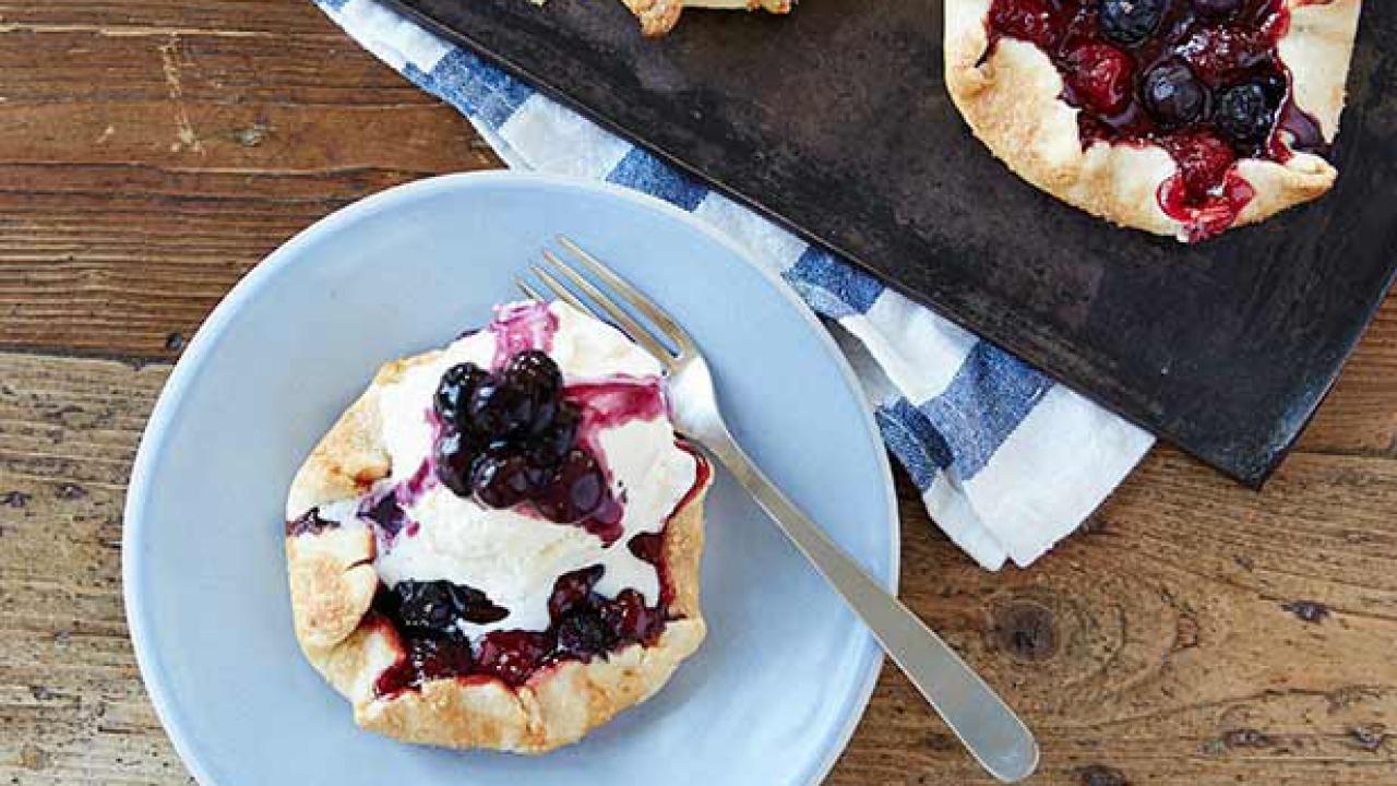 Red-White-and-Blue Cherry Pies