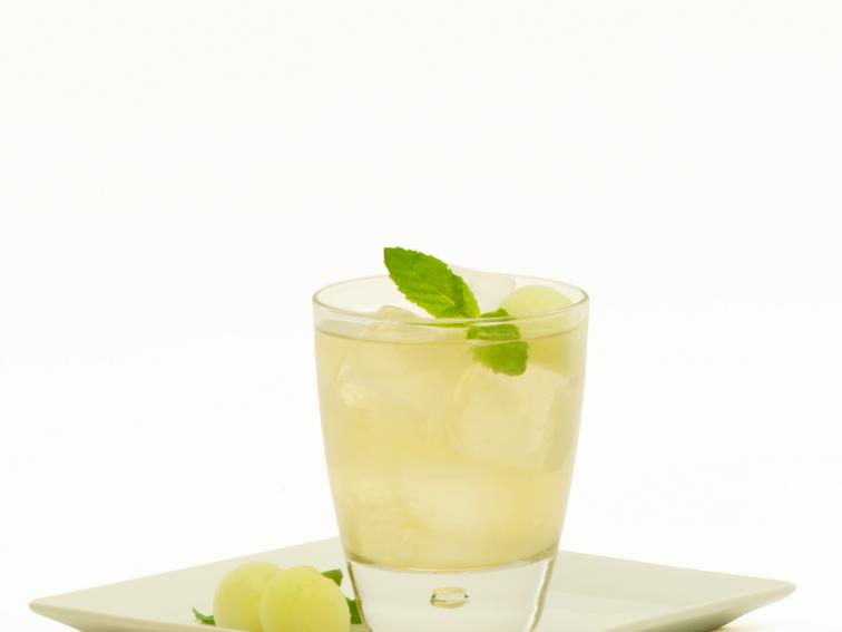 Minted Melon Iced Honey Green Tea Recipe Food Network