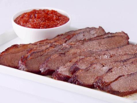 Spiced Beef Brisket with Smokey BBQ Sauce (Texas)