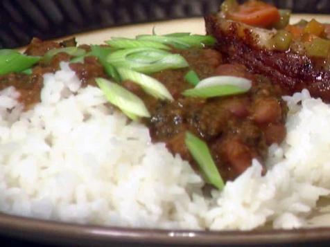Spicy Vegetarian Red Beans and Rice