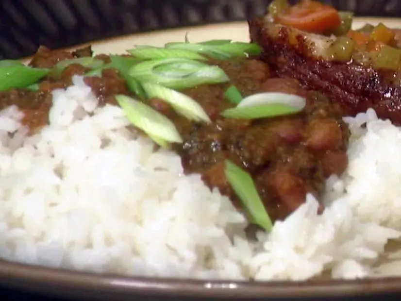 Spicy Vegetarian Red Beans and Rice Recipe | Guy Fieri | Food Network