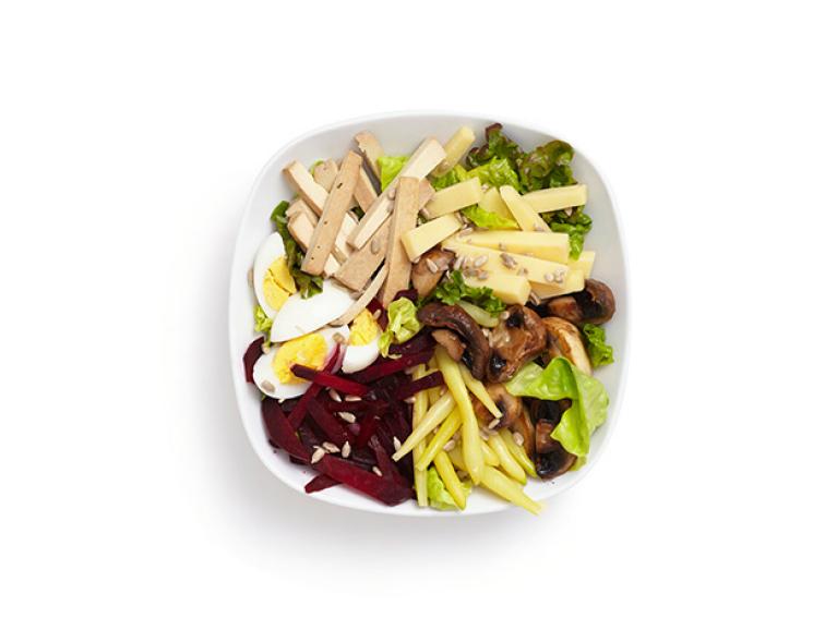 Vegetarian Chefs Salad Recipe Food Network Kitchen Food Network 4578