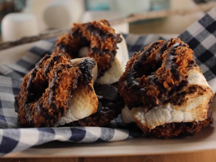 Samoa S'more, as seen on Food Network's Trisha's Southern Kitchen.