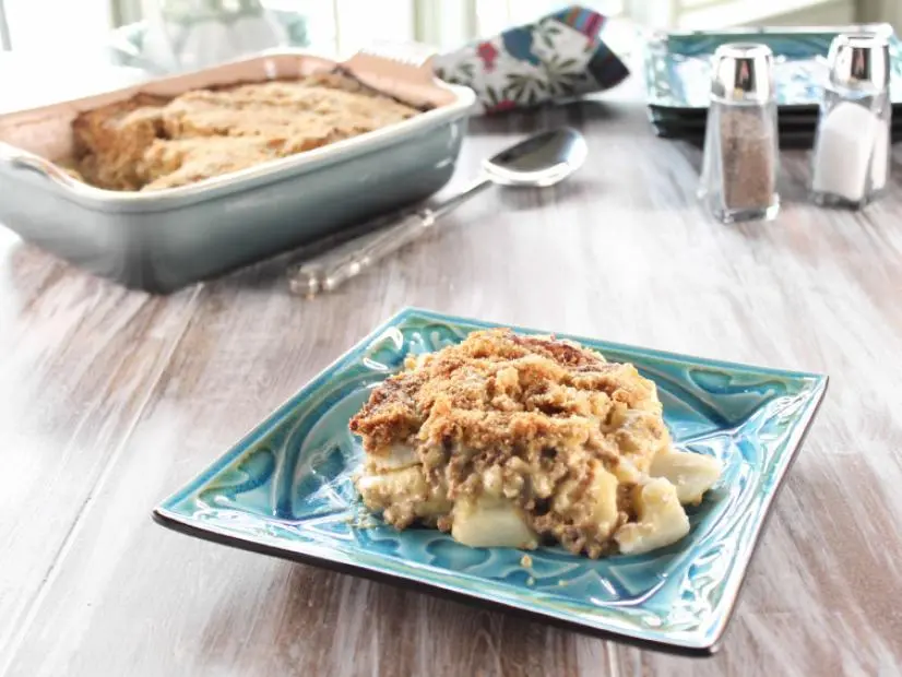 Potato Beef Casserole, as seen on Food Network's Trisha's Southern Kitchen.