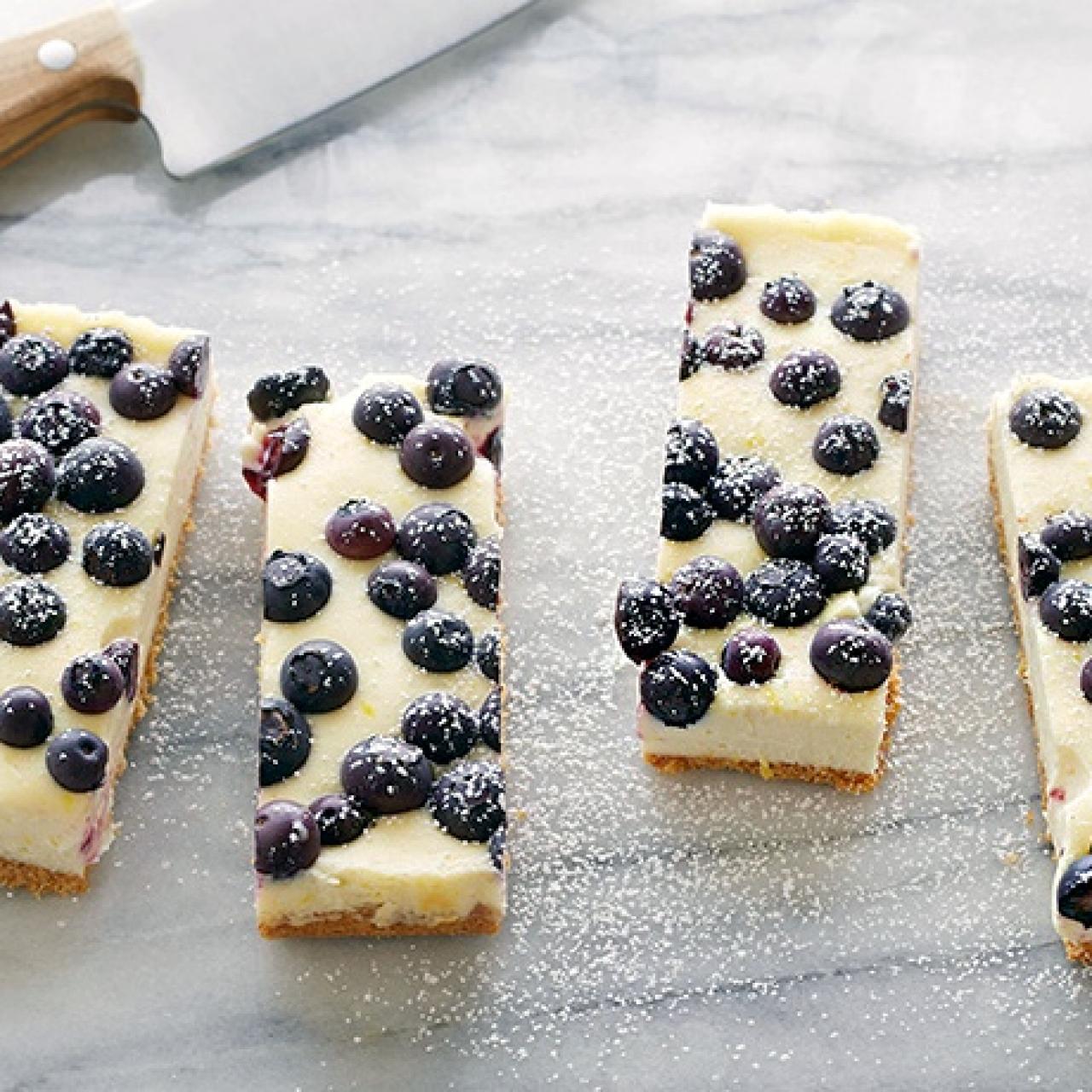 Blueberry Lemon Cheesecake Tarts Recipe