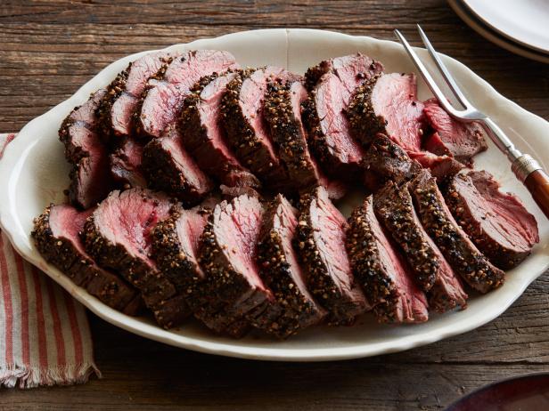 Peppercorn Roasted Beef Tenderloin image