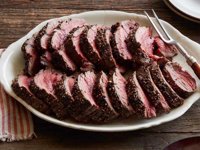 Peppercorn Roasted Beef Tenderloin Recipe Ree Drummond Food Network