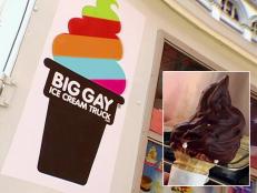Everything at The Big Gay Ice Cream Shop has been "pimped" out to be better than its former, classic self. Gail Simmons considers The Salty Pimp soft-serve cone a life-changer with its dulce de leche and sea-salt combo. For a "Golden" classic, try the Bea Arthur with crushed Nilla Wafers.