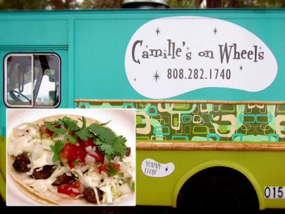 Photo from the restaurant listing for Camille's on Wheels