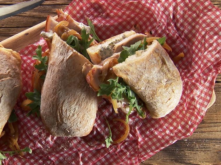 Italian Porchetta Sandwich Recipe Kelsey Nixon Food Network