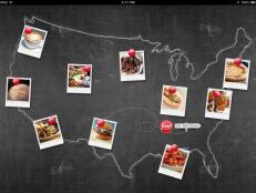 Enter for your chance to win Food Network's On the Road Summer Sweepstakes by tweeting about your favorite restaurant from the app.