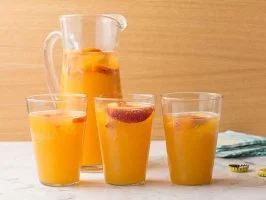 Ginger-Peach Beer Cooler