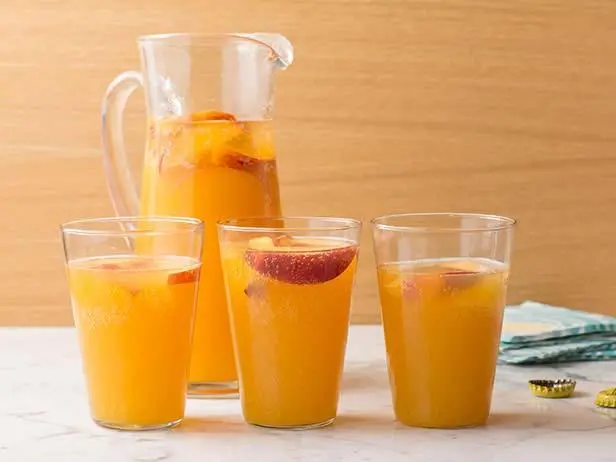 Ginger-peach Beer Cooler Recipe - Chef's Resource Recipes